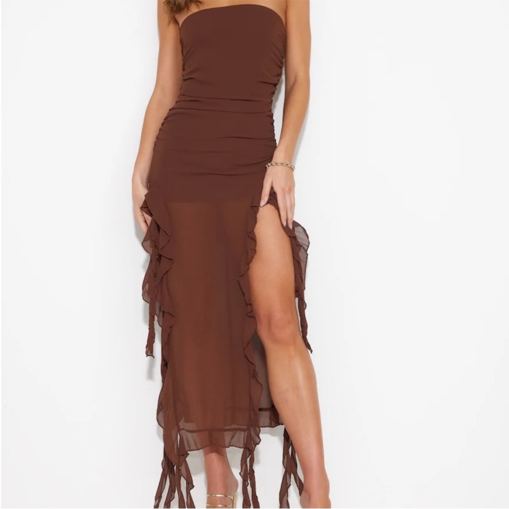 ➕Lioness Rendezvous Dress - Chocolate - XS ➕